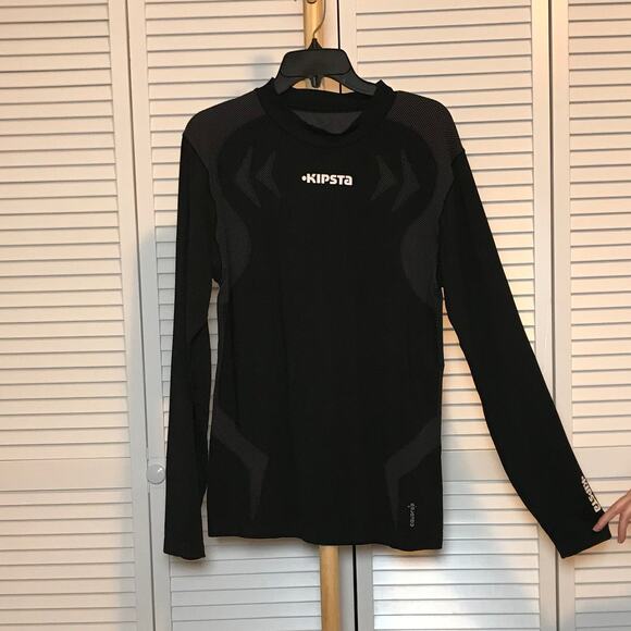 Kipsta By Decathlon High Neck Long Sleeve Activewear Shirt XL - Picture 2 of 9
